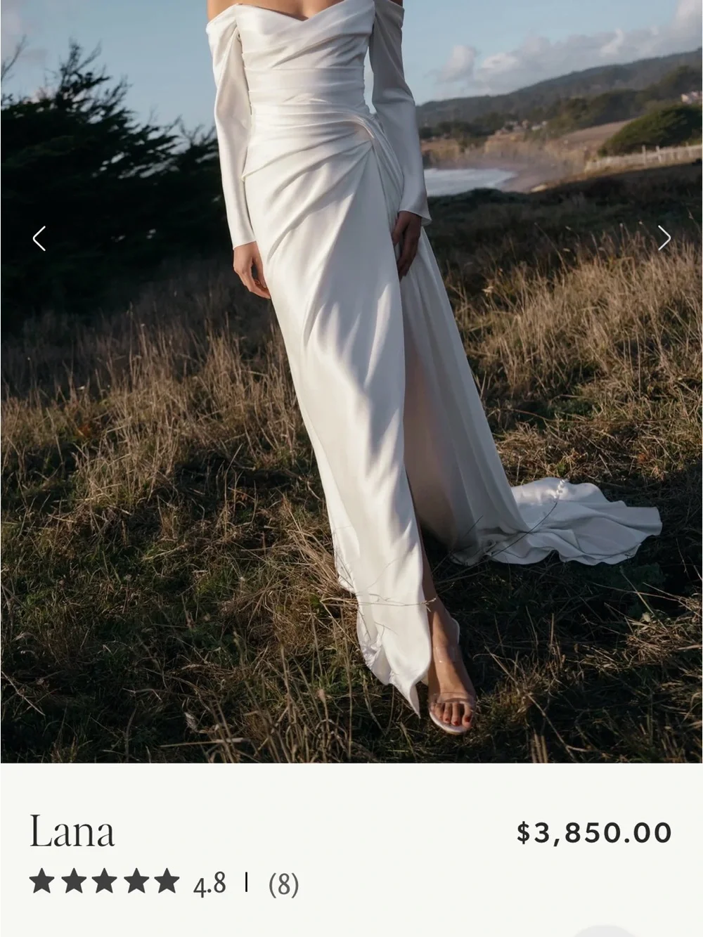 Jenny Yoo Lana Wedding Gown – Brand New, Unaltered, Size 8